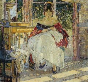 Signed Miller, L.r. by Richard Emile Miller