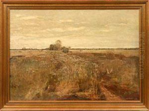 Herbsttag Im Dachauer Moos by Otto Miller-Diflo
