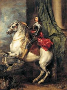 Charles I on horseback