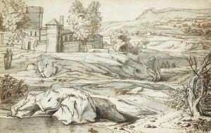 Paysage Au Chteau Fort