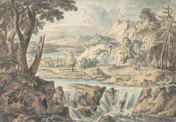 Paysage A La Cascade - view 1