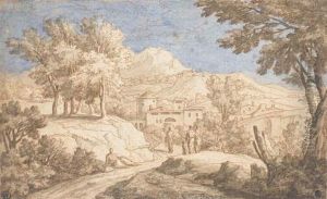 Paysage Anime by Francisque Millet