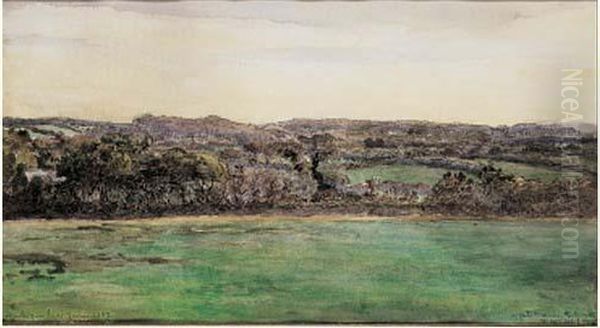 Paysage A Barbizon - view 1