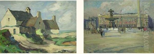 Maisons Dans Un Paysage - view 1