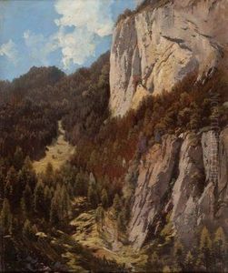Felsigegebirgslandschaft Bei Lofer In Tirol Felsigegebirgslandschaft Bei Lofer In Tirol