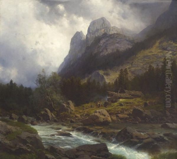 Pass Strub Bei Lofer In Tirol. - view 1