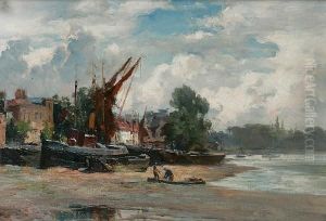 On The Thames by Joseph Milner