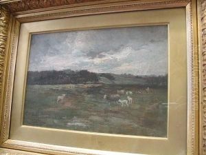 Sheep In Pasture by Joseph Milner