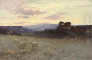 Sunset On The Hills by Joseph Milner