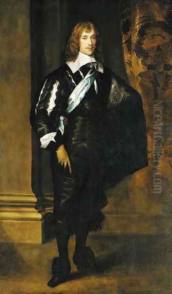 Portrait of James Stuart, 4th Duke of Lennox and 1st Duke of Richmond (1612-1655), full-length, wearing the Star and Sash of the Order of the Garter - view 1