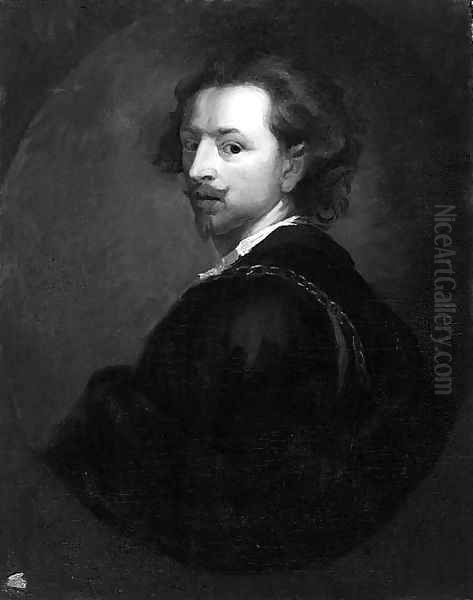 Self-Portrait Of The Artist, In A Painted Oval - view 1
