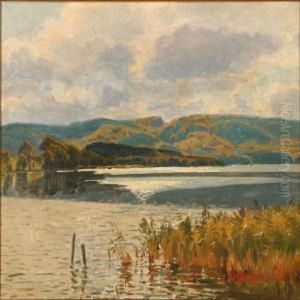 Summer Day At Alake by Carl Milton Jensen