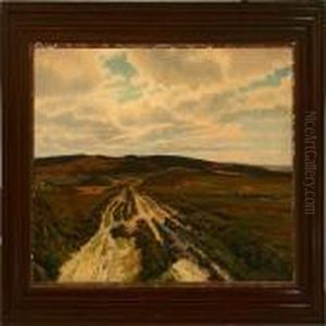 Moor Landscape Witha Hunter Moor Landscape Witha Hunter