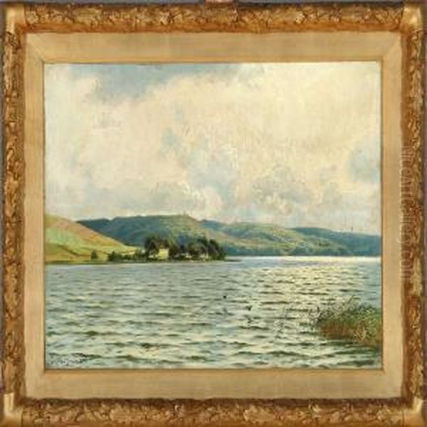 View From Lake Juel, Denmark - view 1