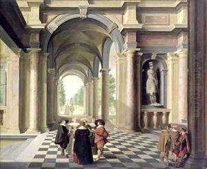 A Renaissance Hall by Dirck Van Delen