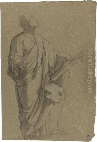 Study Of Saint Christopher - view 1
