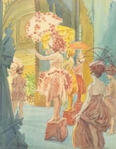 Danseuses Devant Le Casino by Tony Minartz