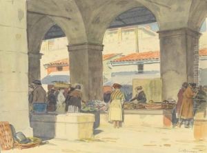 Scene De Marche by Tony Minartz