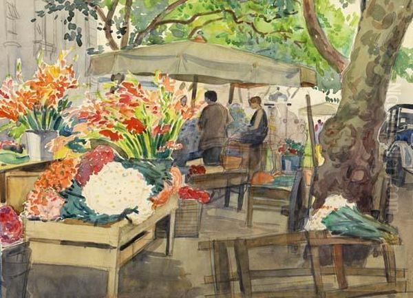 Marche Aux Fleurs - view 1
