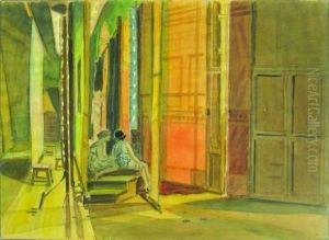 Conversation En Coulisse by Tony Minartz