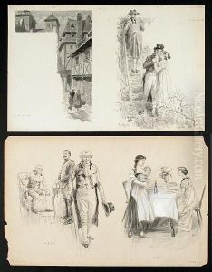 A Collection Of 4 Illustrations; Also 15 Illustrations By Another Hand by Tony Minartz