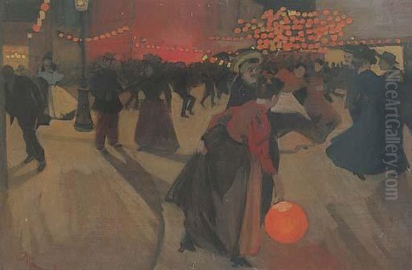 Dancing Figures, Paris - view 1