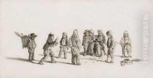 Jeu De Billes by Gottfried Mind or Mindt