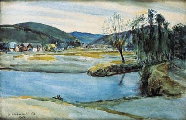 Houses In A Landscape - view 1
