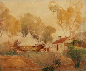 Farmhouse In Provence by Benjamin Edwin Minns