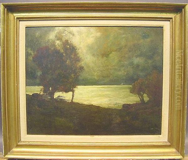 Moonlight On Long Island Sound - view 1