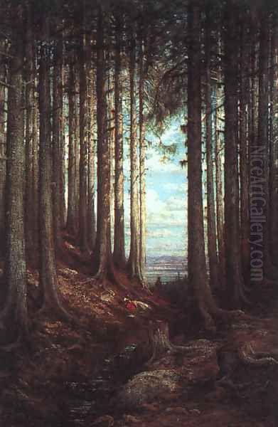 Alpine Scene 1865 - view 1