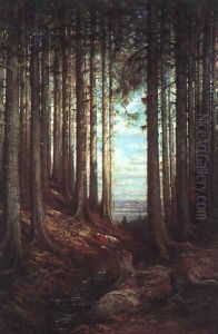 Alpine Scene 1865 by Gustave Dore