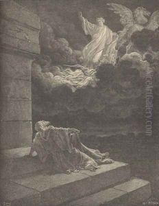 Elijah's Ascent In A Chariot Of Fire