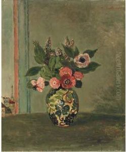 Vase De Fleurs, Paris by Abraham Mintchine