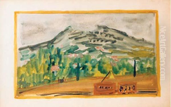 Paysage Avec Un Tramway - view 1