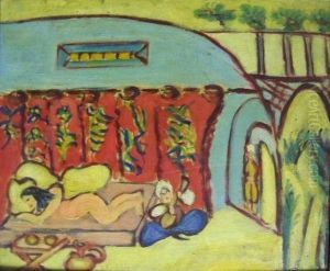 Interieur Oriental by Isaac Mintchine