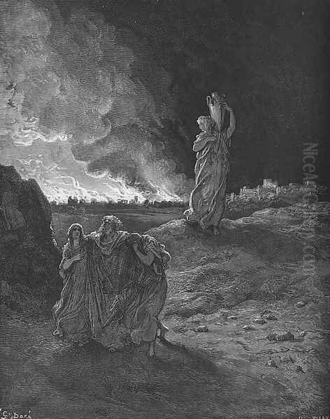 The Destruction of Sodom - view 1
