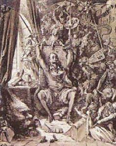 Don Quixote in his Library by Gustave Dore