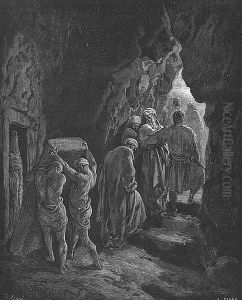 The Burial of Sarah by Gustave Dore