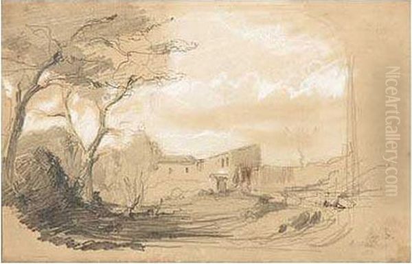 Paisaje Con Masia - view 1