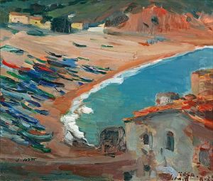 Playa De Tossa De Mar by Joaquim Mir