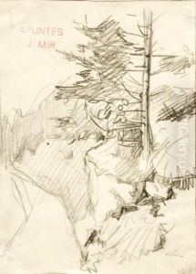 Arboles by Joaquin Miro