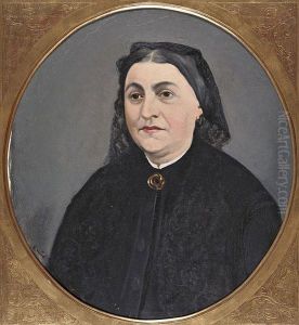 Retrato De La Madre Del Artista by Joaquin Miro