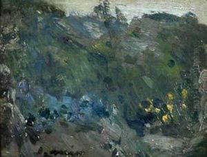 Paisaje. by Joaquin Miro