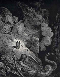 The Inferno, Canto 17, line 7: Forthwith that image vile of fraud appear'd The Inferno, Canto 17, line 7: Forthwith that image vile of fraud appear'd