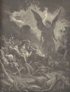Destruction Of Sennacherib's Host by Gustave Dore