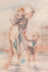 Sacra Famiglia by Luigi Miradori Il Genovesino