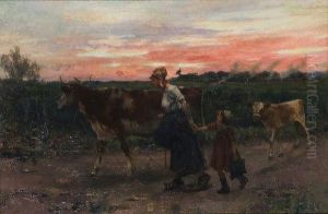 Ritorno Dal Pascolo by Jose Miralles Darmanin