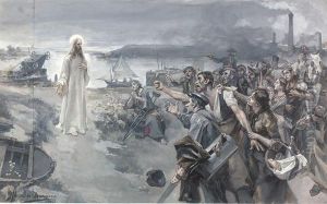 Christus Spricht Zum Leidenden Arbeitervolk.