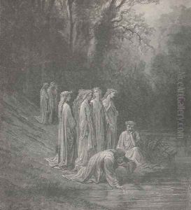 Lethe's water hath not hid it from him. (Canto XXXIII., line 130)